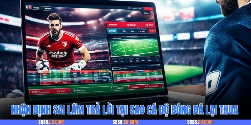 Nhận định sai lầm trả lời tại sao cá độ bóng đá lại thua