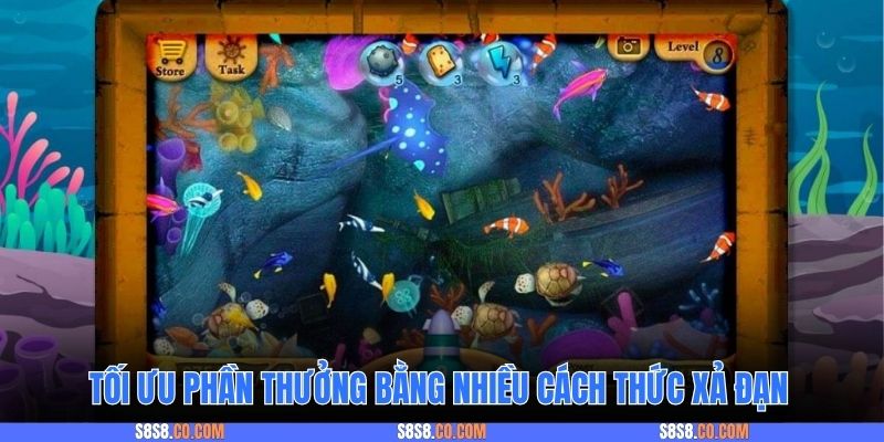 Tối ưu phần thưởng bằng nhiều cách thức xả đạn